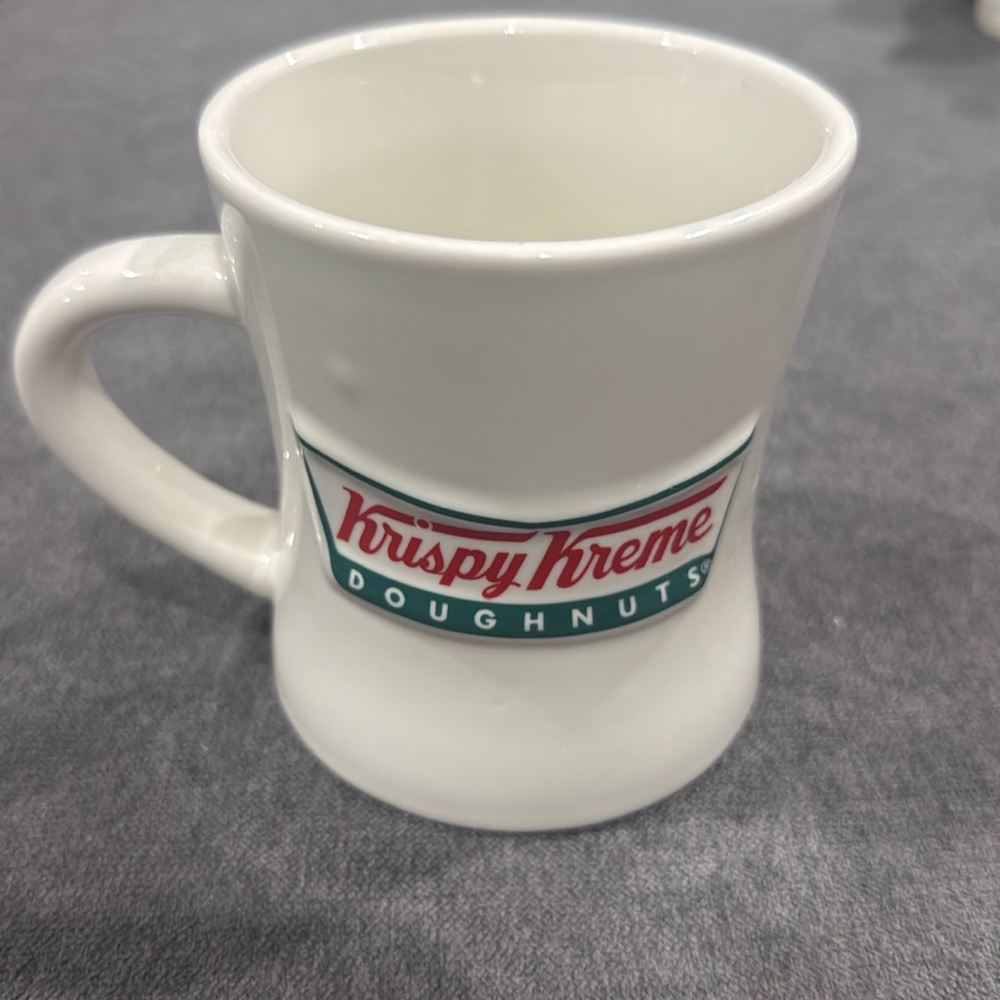 Krispy Kreme coffee, tea, hot cocoa, beverage mug